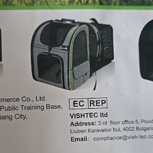 Pet Expandable Backpack Carrier with Mesh Window For Cat Or Small Dog